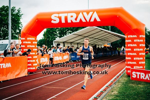 2019 Night of the 10k PBs - Strava mile pursuit 14