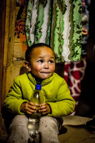 A child in Salleri, Nepal